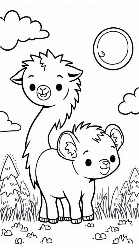 coloriages mignons imprimables